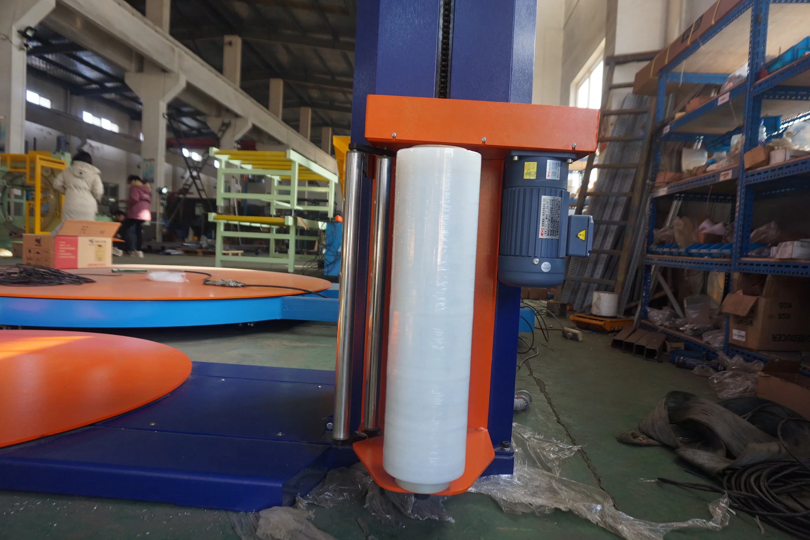 
Wholesale smart automatic vertical pallet wrapping machine for wrapping products 