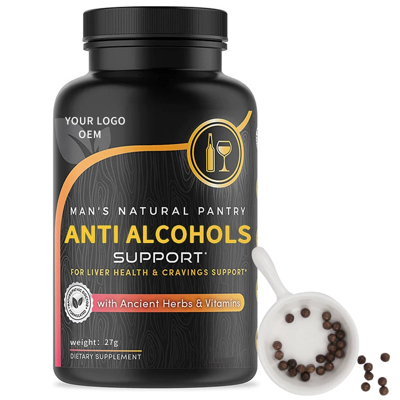 OEM Factory Price Cure Alcohol Tablets Herbal Hangover Gummies Pills For Health Supplements