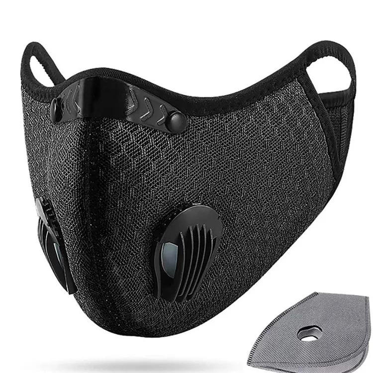 
Outdoor Sports bicycle Breathable Reusable Fashion Cycling Masking Mouth Maskes With valve 