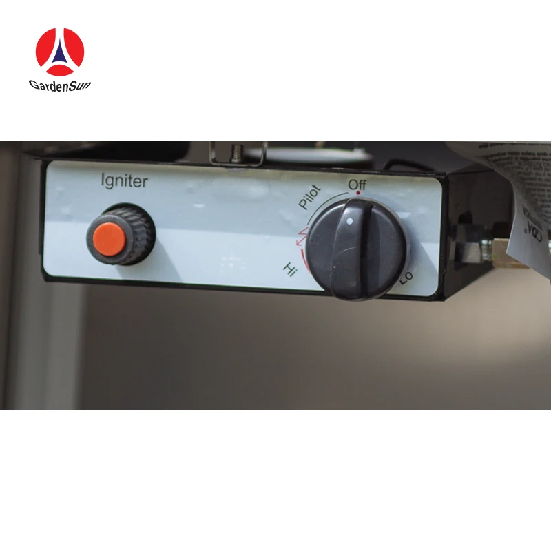 Chinese Factory good design tabletop propane fire pit stainless steel fire pit round CE approved