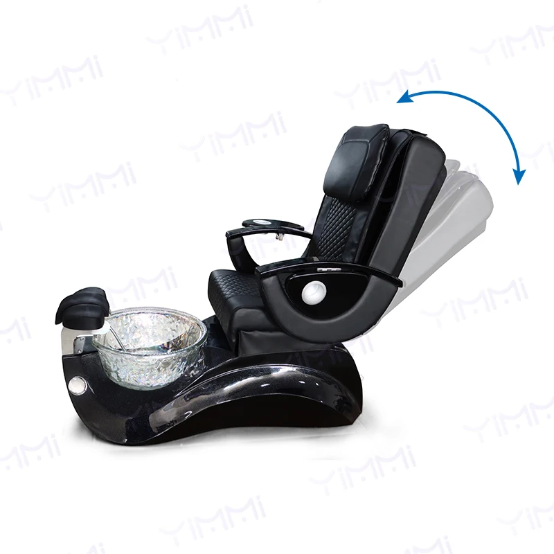 Reclining Manicure Pedicure Chairs Nail Salon Station Luxury Foot Spa Chair Electric Massage Spa Pedicure Chair