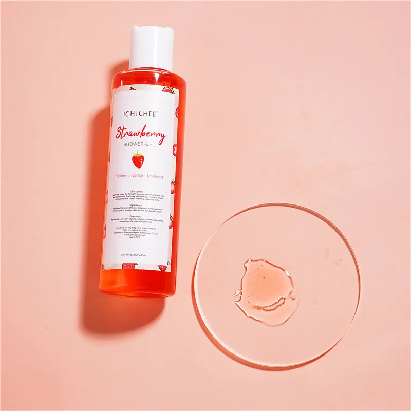 China Supplier Professional Deep Cleansing Body Wash OEM ODM Body Care Products Soothing Shower Gel