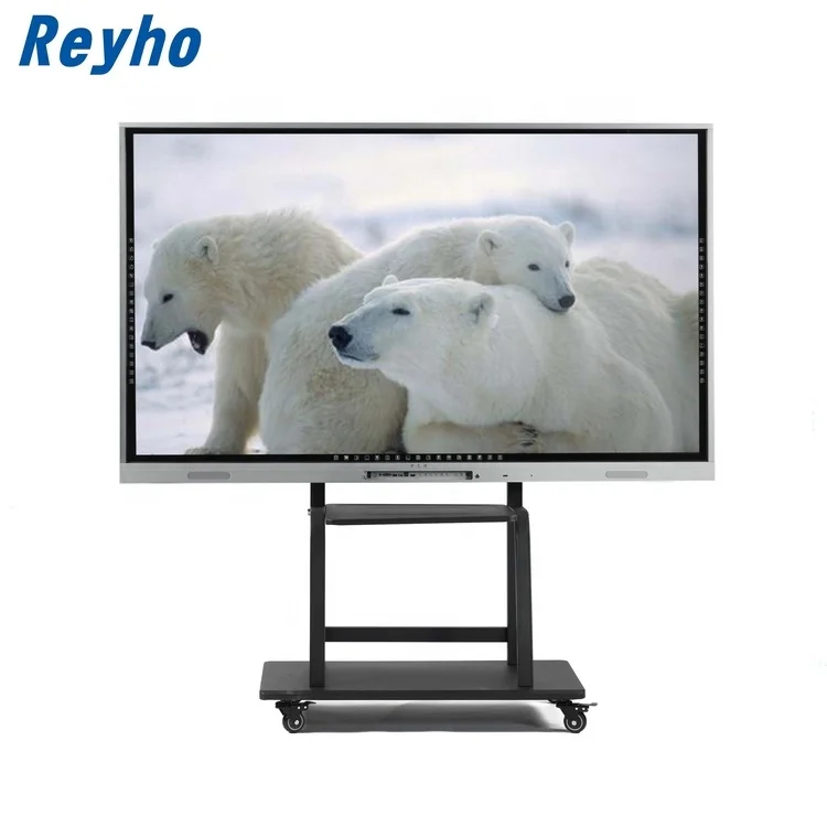 Hot sale classroom led smart electrical teaching board interactive display