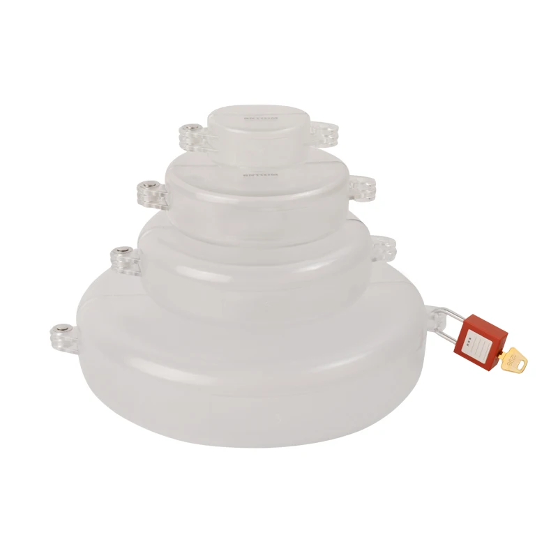 Глобальная распродажа, прозрачный Регулируемый шаровой клапан, замок с предохранительной защелкой 25-330 мм