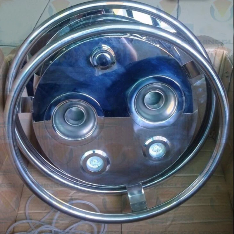 Stainless steel swim water jet swimming system for pool