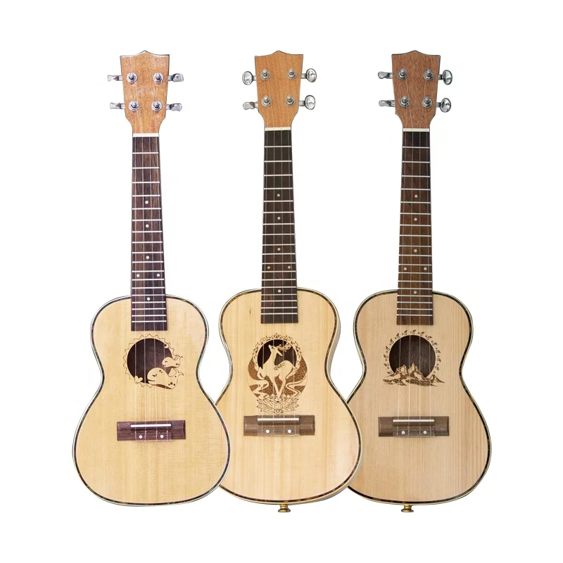 Wholesale Custom 23 Inch Diy Sapele Ukulele Kit For Sale
