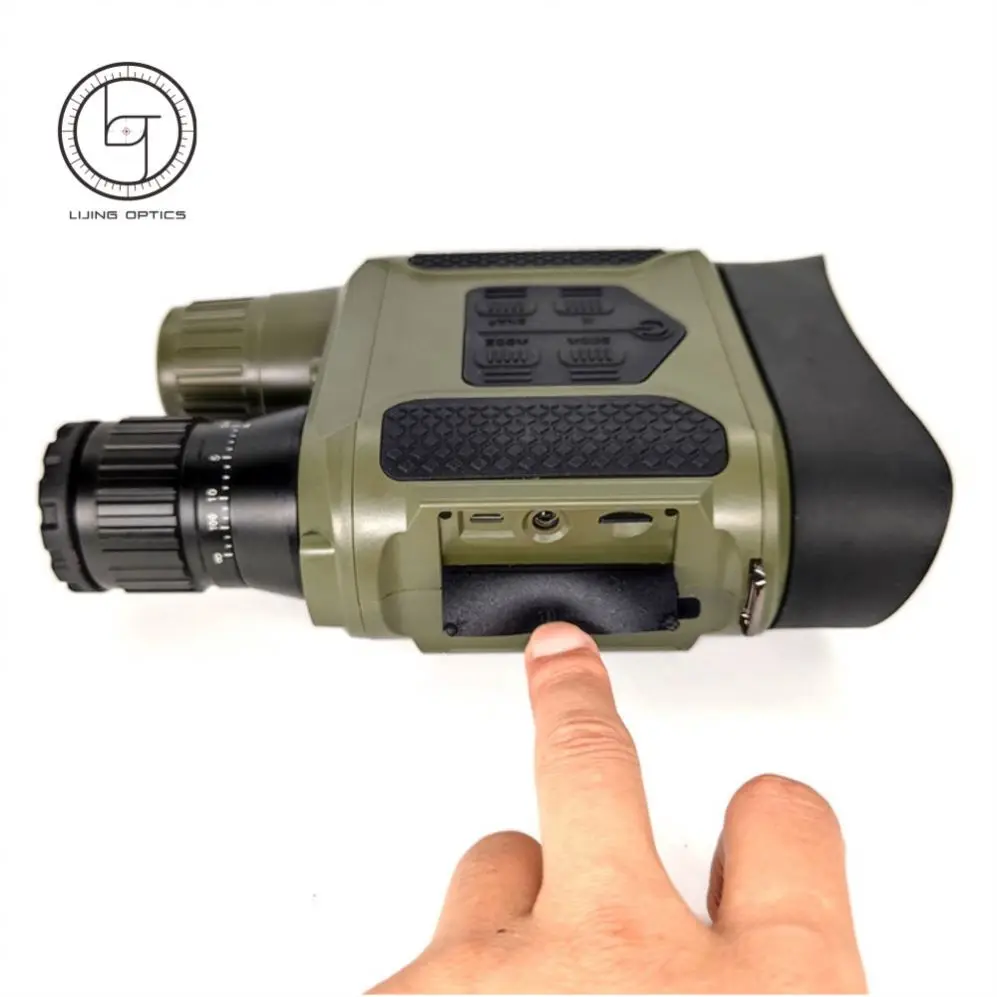 Цифровой бинокль ночного видения LIJING 3,5-7x31NV400 для полной темноты, цифровое ночное видение