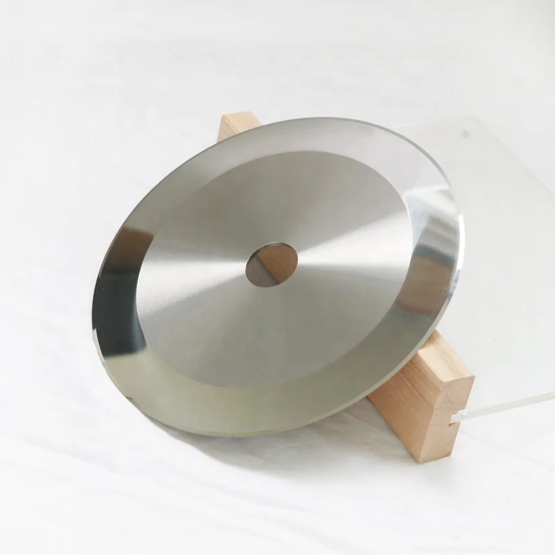 Tungsten carbide YG12X 200*25.4*2mm circular knives adhesive tape slitting blade taping knife for gummed tape slitting