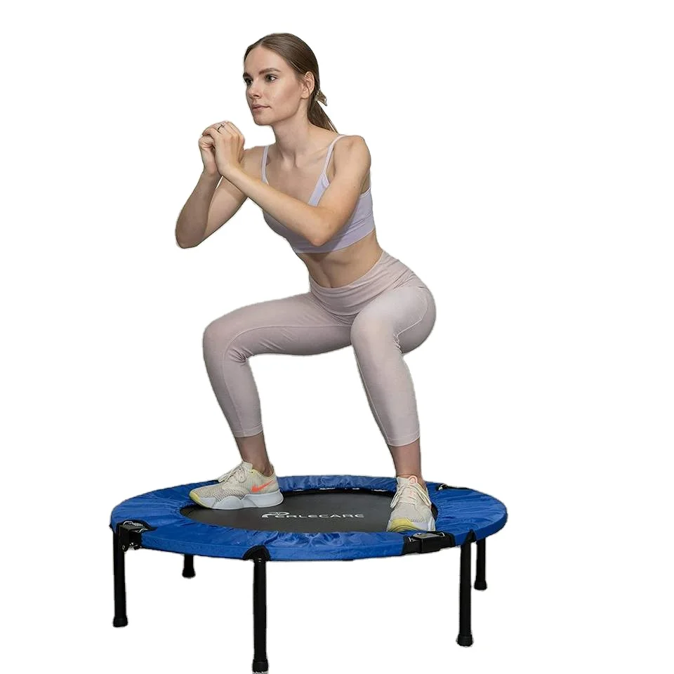 Indoor Mini Fitness Trampoline with bungee rope suspension for Balancing practice 36/38/40/45/48/50/54/60 inch