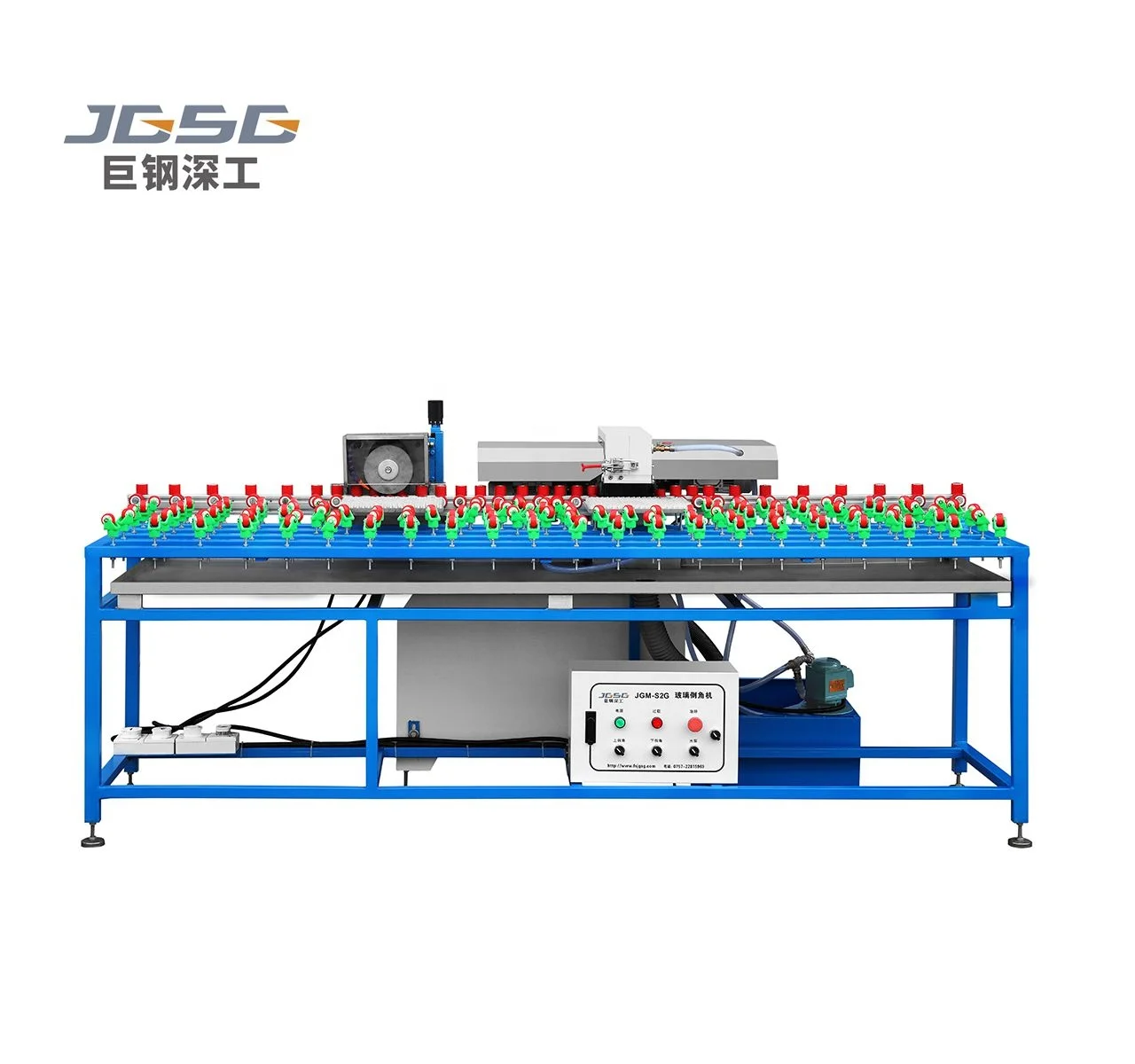 Horizontal High speed glass edge polishing machine bevel Mirror paint removal including coated glass Glass chamfering machine
