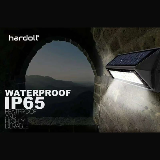 Radar Microwave Street Outdoor Garden Motion Sensor Solar Security Lights Wall Sensor Power Solar Light