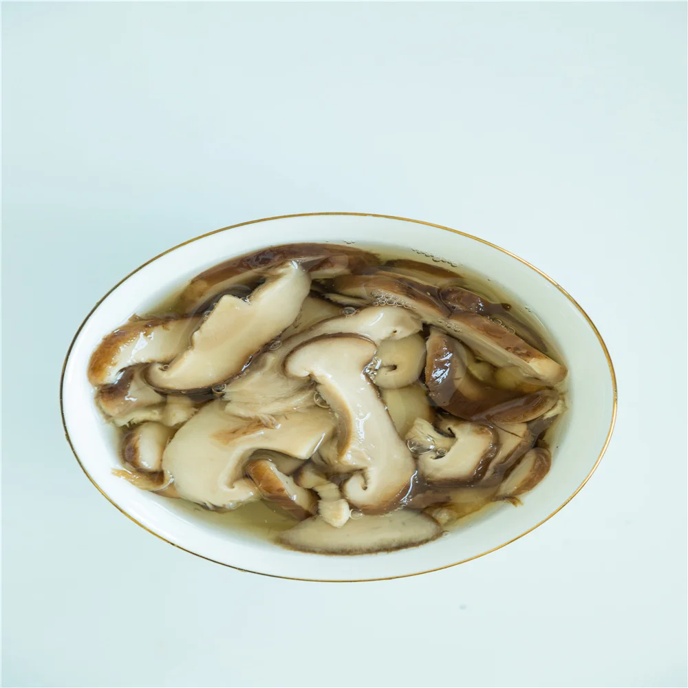 
 hot sale preserved vegetable Korea puku mushrooms top quality brine fresh canned shiitake mushroom slice  