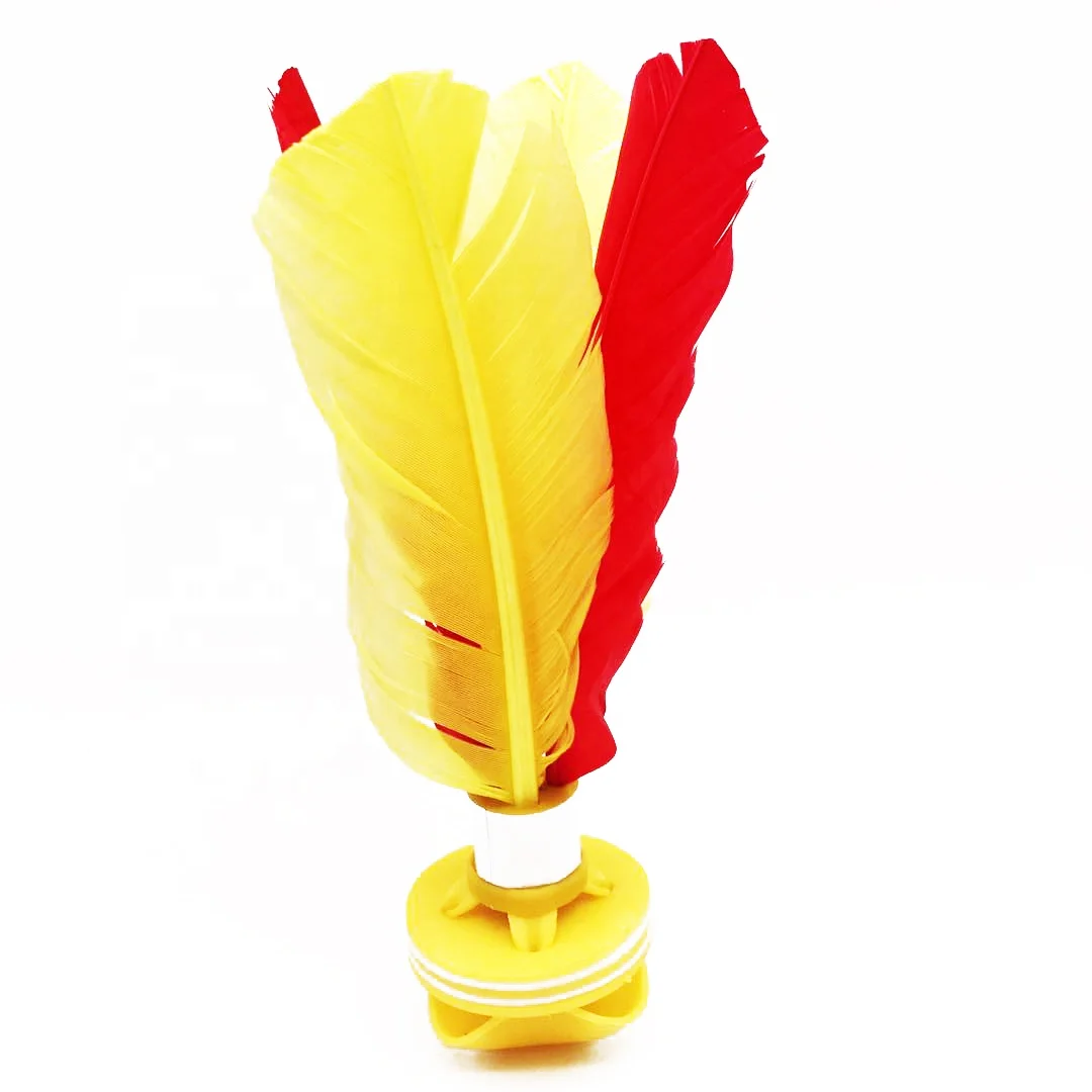 OEM Accepted Beach Toys Turkey Feather Jianzi Kick Shuttlecocks