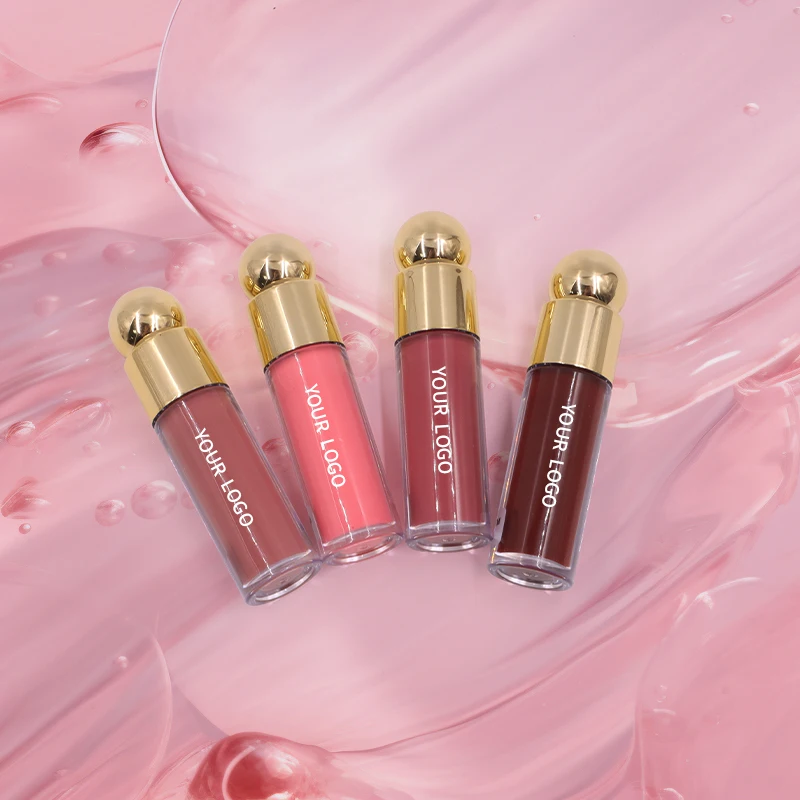 Водонепроницаемый стойкий веганский оттенок для губ Увлажняющий блеск для губ макияж с пользовательским логотипом глазурь для губ с сертификатом MSDS