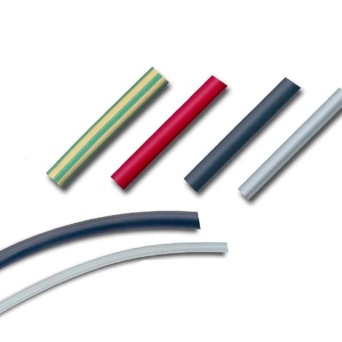 Multi-color Halogen Free Single/Double Wall Flexible Polyolefins Heat Shrinkable/Shrink Tube/Tubing