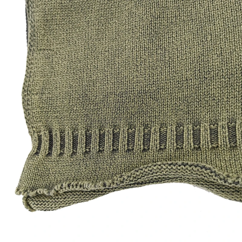 Custom style pattern color unisex winter scarfs knitted plain polyester scarf