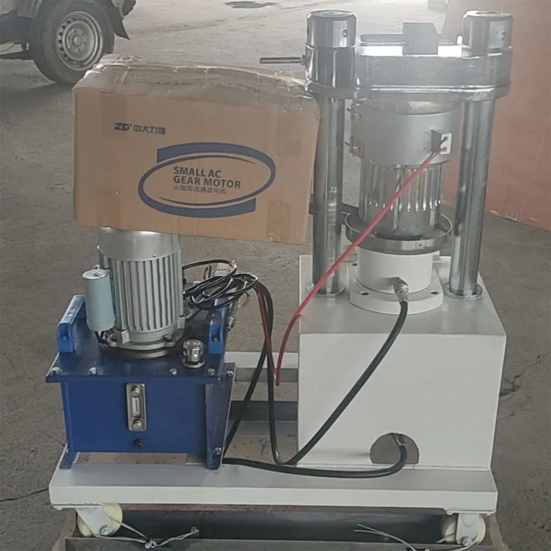 Automatic Smaller Capacity Hydraulic Sesame Peanut Flaxseed Sunflower Avocado Oil Pressing Machine