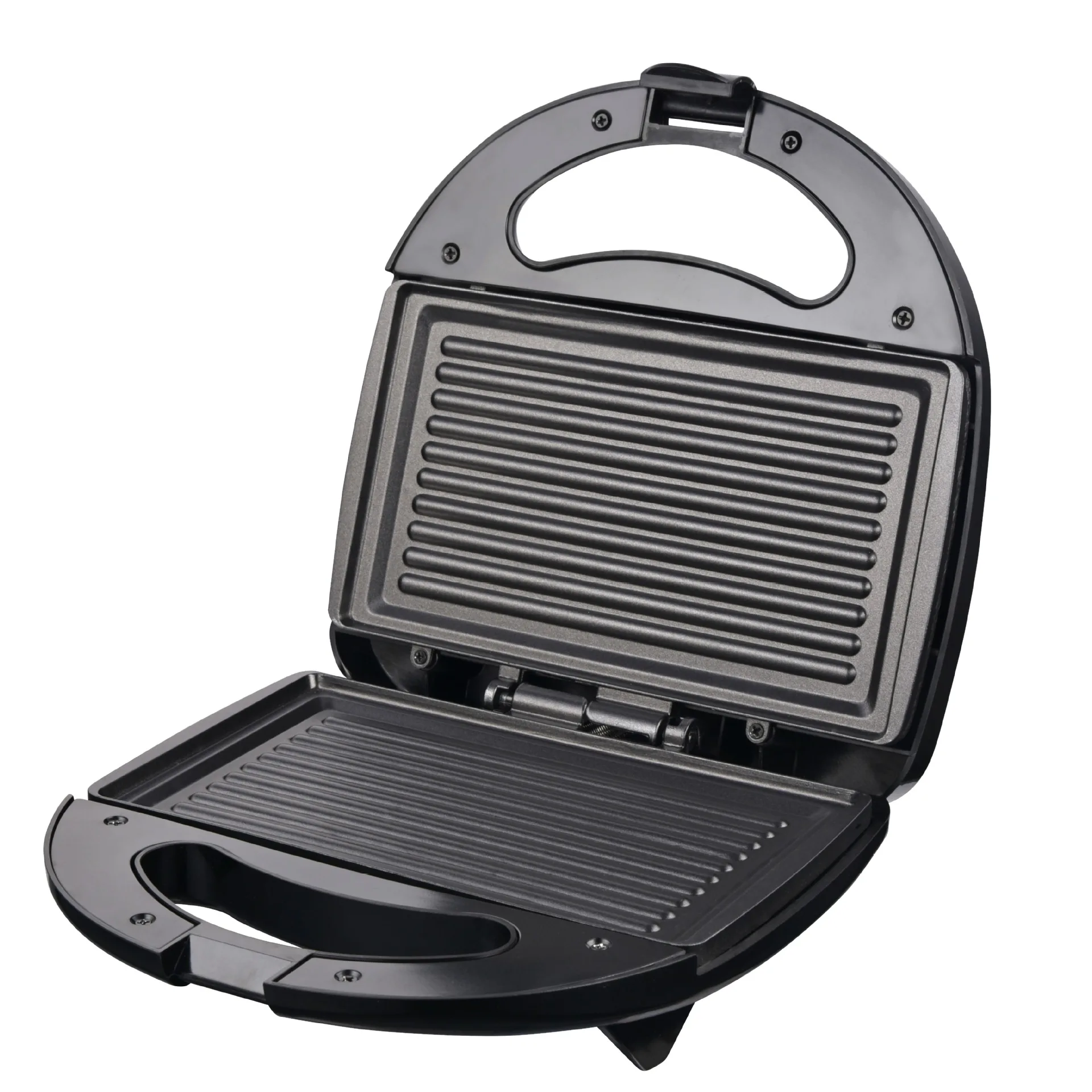 Stainless Steel Home Sandwich Maker Machine Toaster with Removable Non-Stick Plate Electric Grill