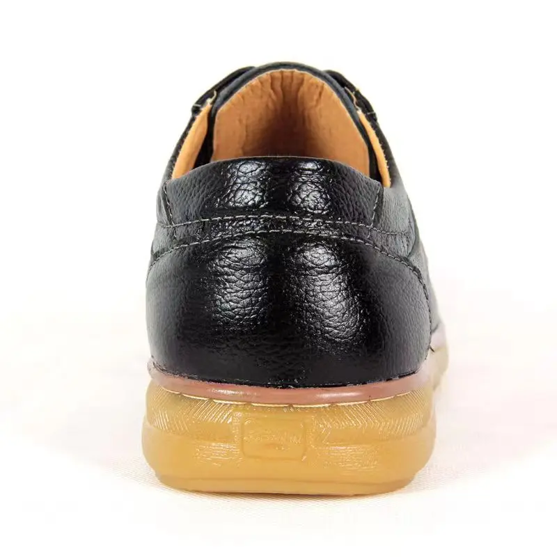 GUM out-sole lace up mens genuine cow leather walking style shoes casual business shoes sneakers for men