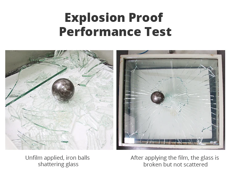 PET materials  self adhesive one way vision vinyl window film  silver tint film sun protection window film 1.52*30 m