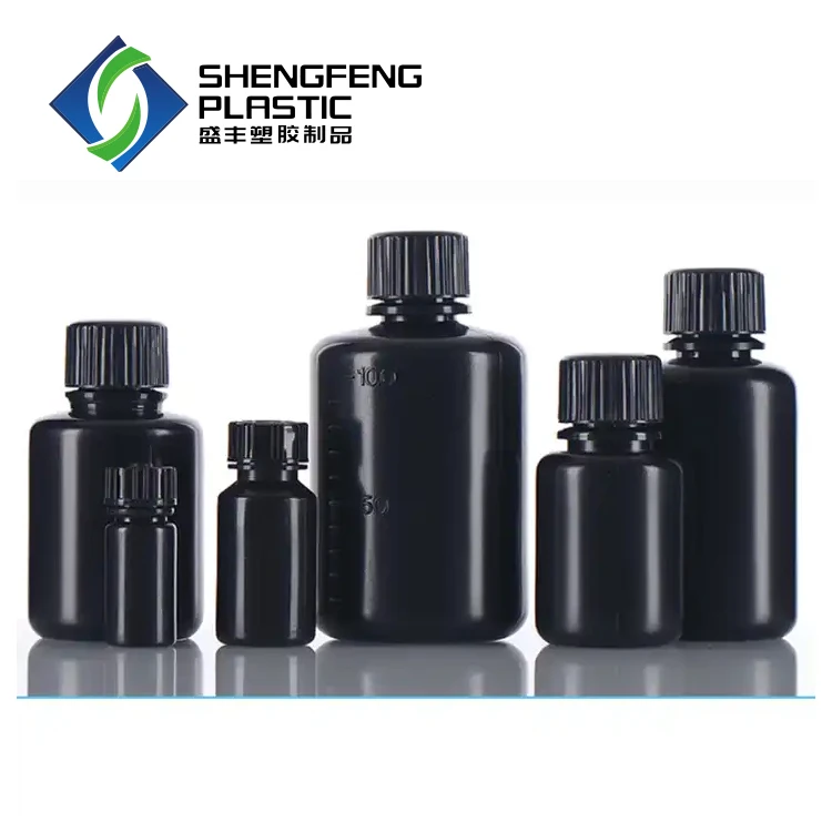 High Purity Narrow Mouth Plastic Reagent Bottle for Chemical Experiments