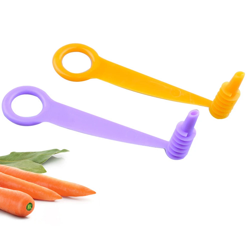 Portable Potato Carrot Spiral Slicer Kitchen Fruit Vegetable Cutter Kitchen Tool Cortadora en espiral de papa y zanahoria