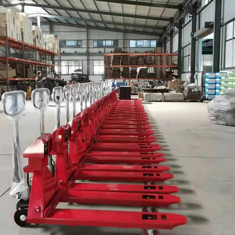 high quality Hydraulic Lifting pallet weight truck