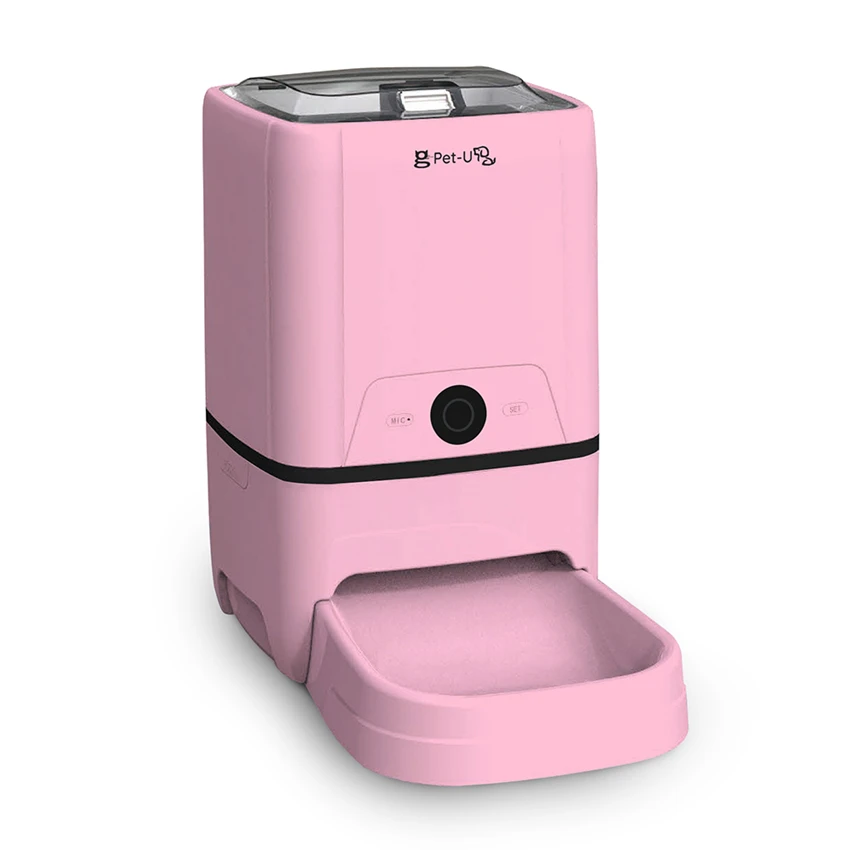 Dog Bowls Slow Feeder Smart Wifi Automatic Pet Feeder With Voice Recorder