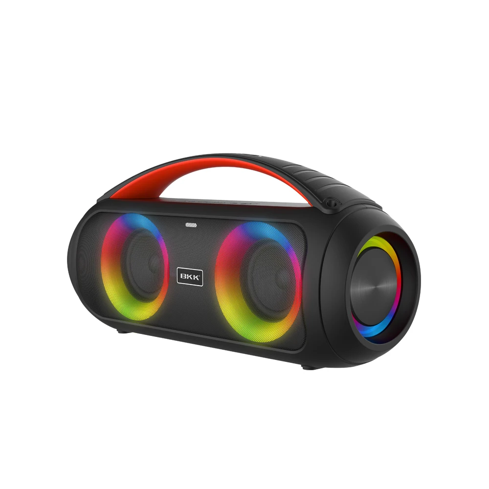 Hot style portable waterproof IPX5 super bass subwoofer party TWS RGB wireless speaker