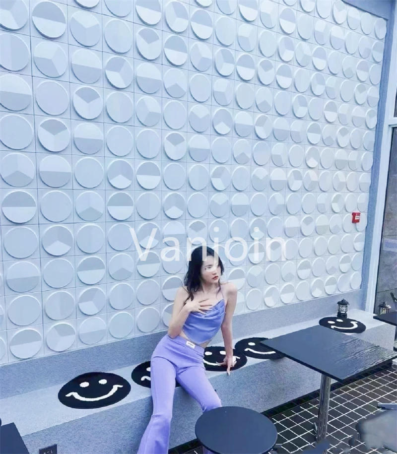 Round design PU stone Faux Artificial PU Stone for Exterior Wall Decoration