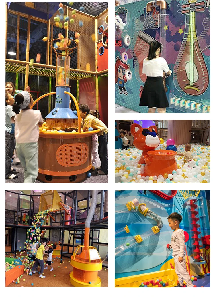 Children Play Ground Playground Equipment Electric Mall Ball Game Indoor Playground Equipment