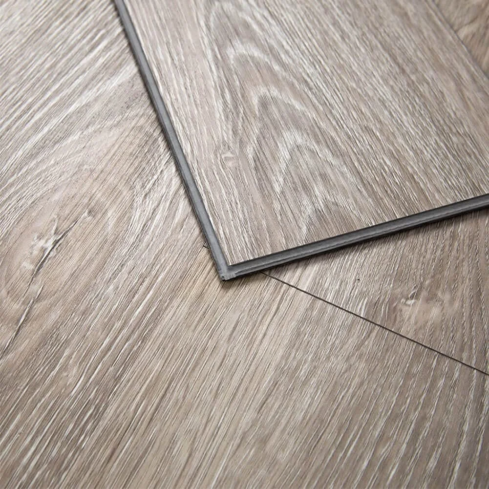 Fireproof Waterproof Piso Pvc Spc Floor Board 4 5 Mm Thickness Vinyl Flooring Click Lock System Simple Color 5 Years Hard 1220mm