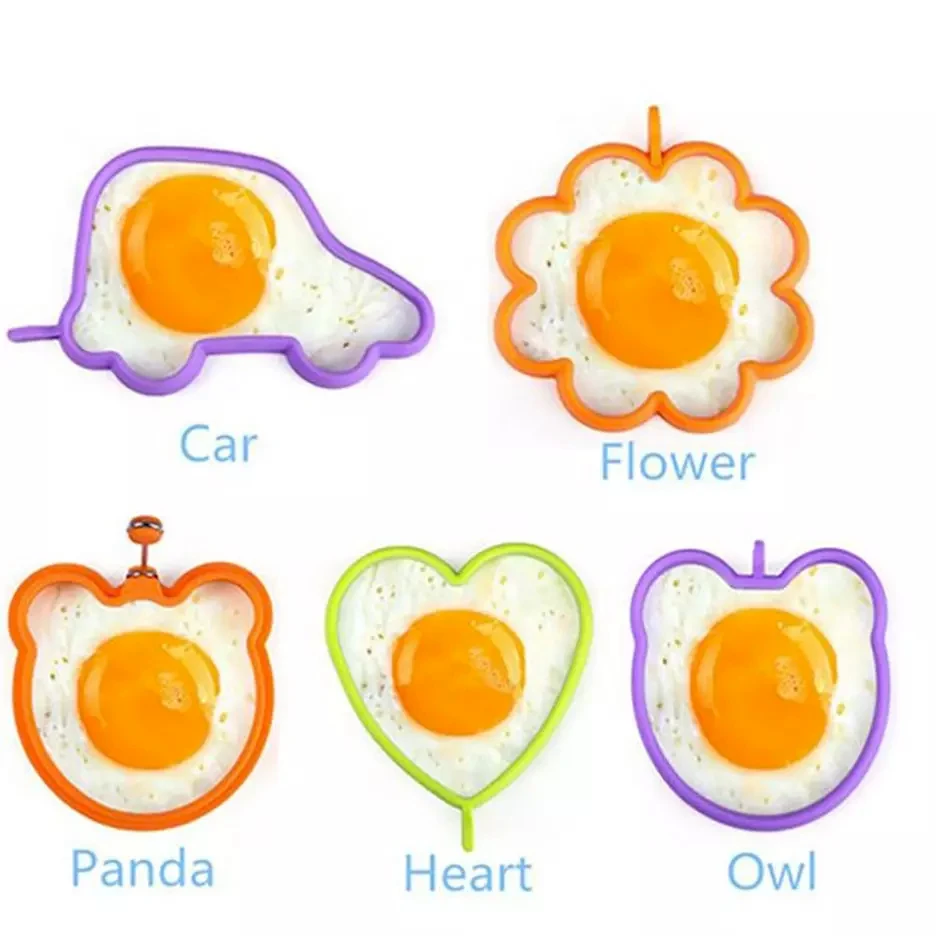 SHANGRONG OEM/ODM silicone Round doughnut silicone egg  pancake mold manufacturer