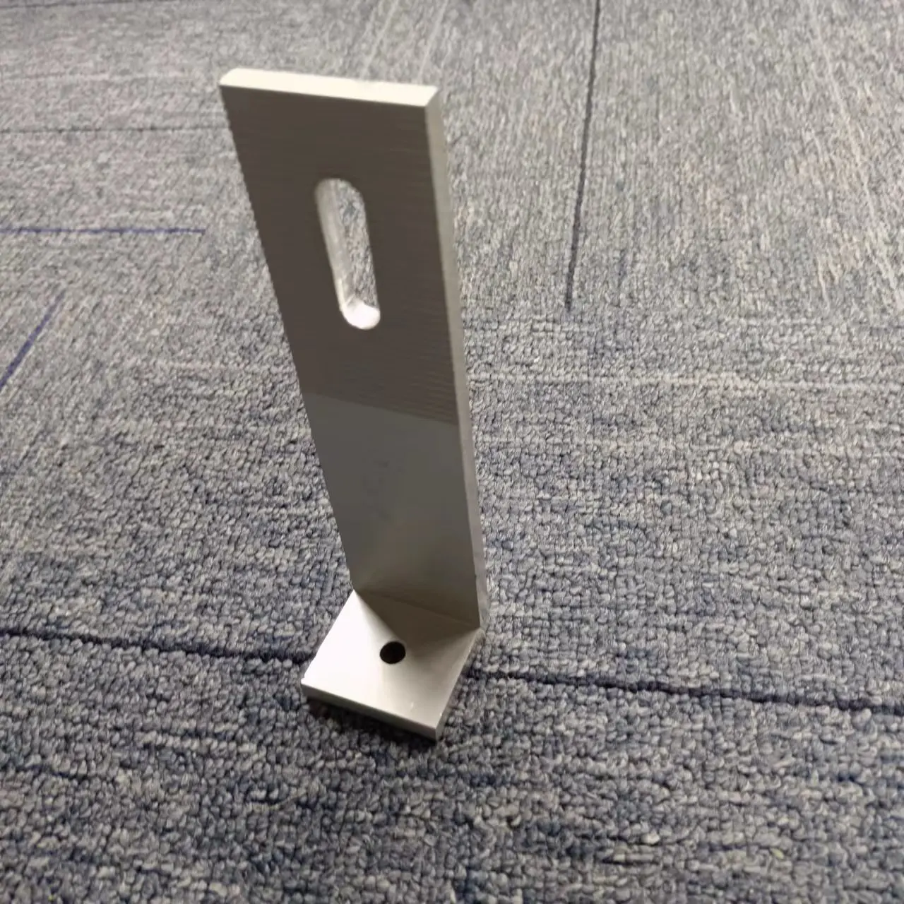 Aluminum Solar Rooftop Module Mounting Height 155 mm L Feet bracket
