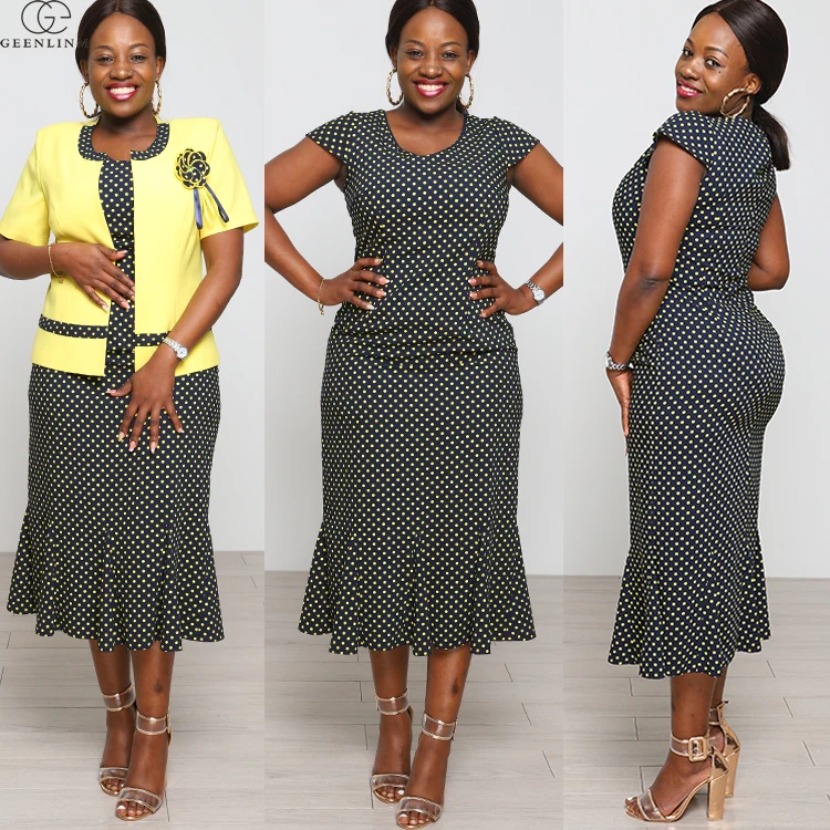 African Print Shiny Satin Print Dress Plus Size Womens Casual Dress Bulk Clothes Women Summer Church Suit