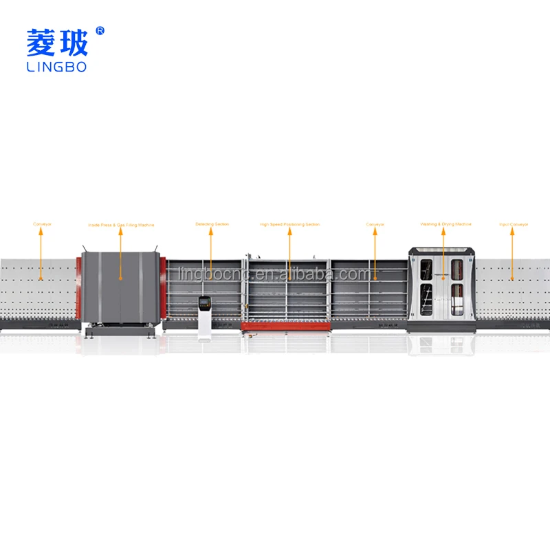 Full automatic CNC curtain wall glass equipment