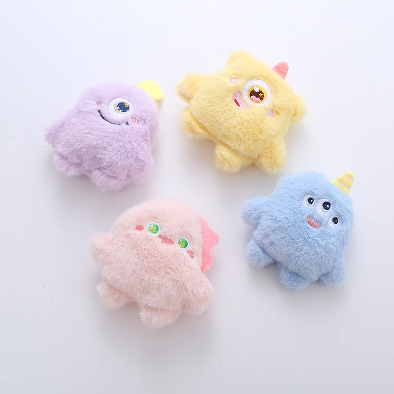 Manufacturer Wholesale Cat toy Cute Big Eyes Elf Shape Interactive Catnip Plush Toy