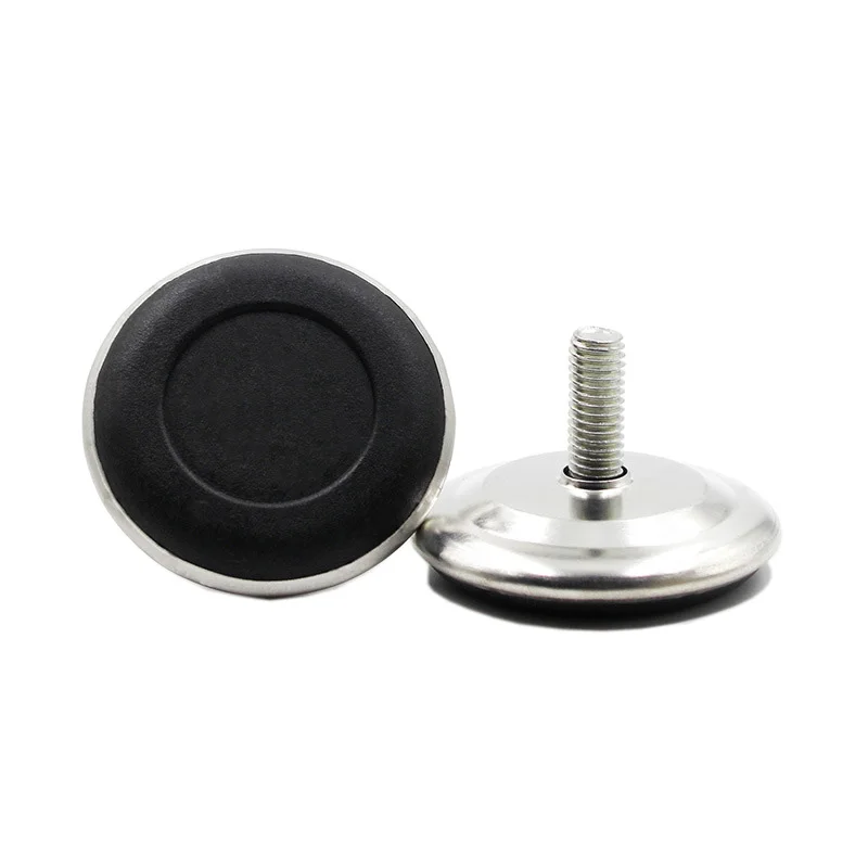 M6 M8 M10 Plastic metal adjustable furniture glide miniature leveling feet hyderon Low Profile Mounting Furniture Leveling Feet