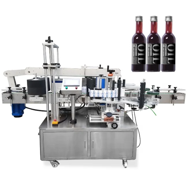 Round Bottle Labeling Machine Manual Label Applicator Wrap Around Label Square Applicator These