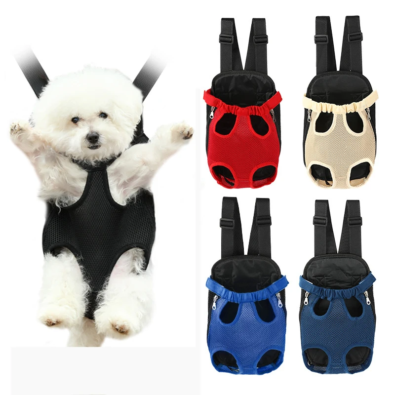 Customized Pet Backpack Carrier Portable Backpack Dog Out Ventilated Breathable Washable Bike Outdoor Pet Dog Bag Carrier