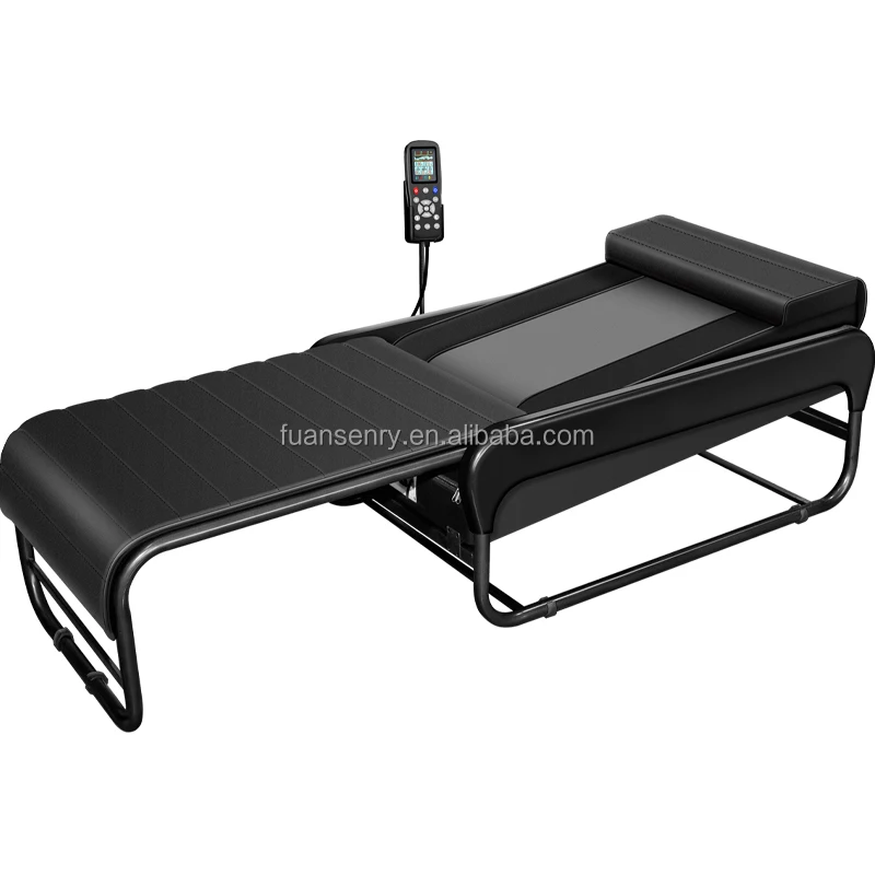 Korea thermal therapy jade roller massager table infrared electric heating automatic stone chiropractic medical massage bed