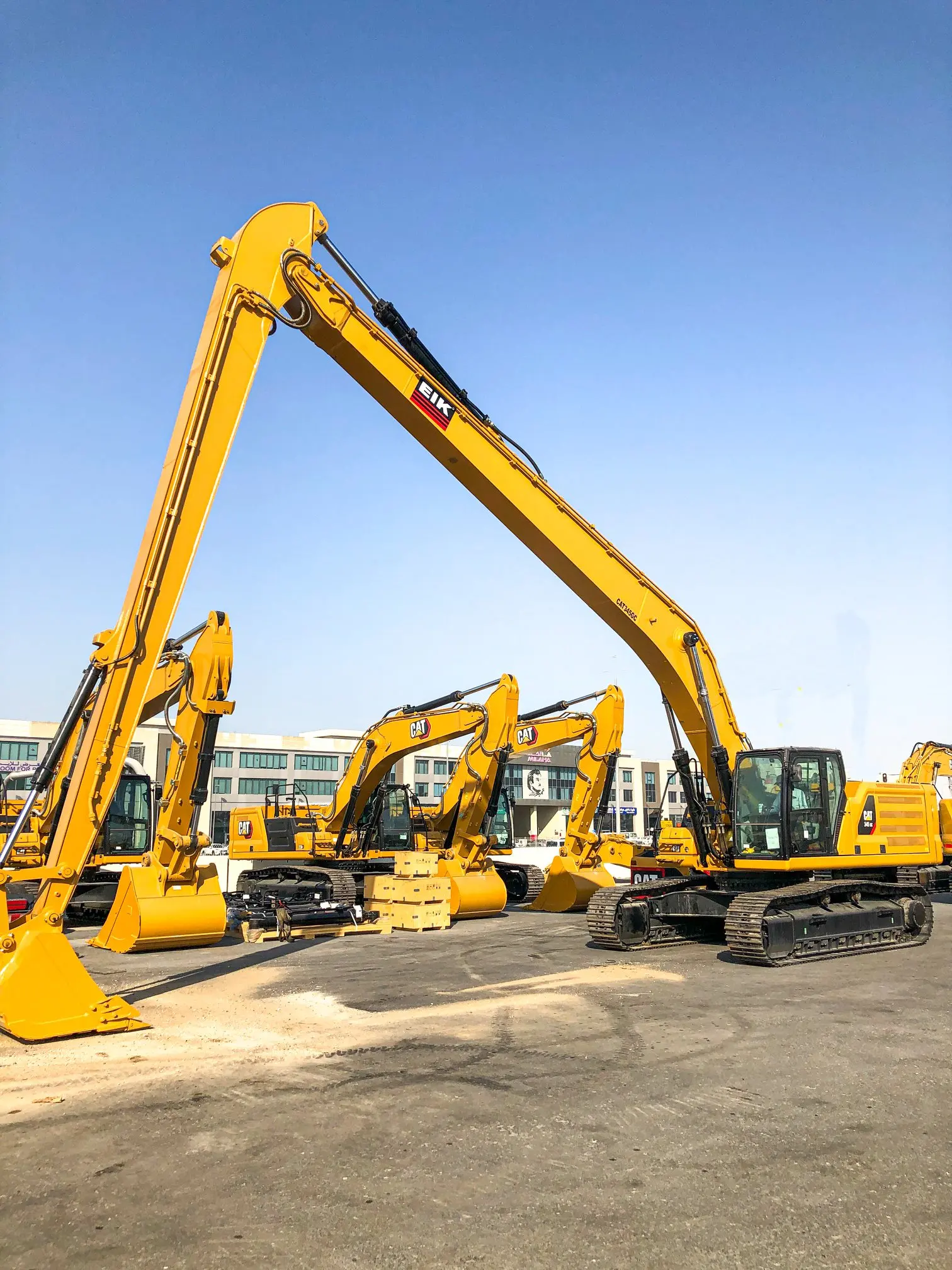 Medium 20ton 30ton Excavator 50 feet Long Arrow 15.24 meters Long Reach Boom for sale