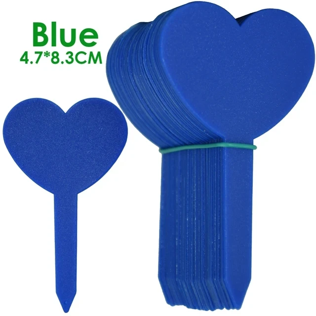 100PCS Waterproof Garden Plant Labels Plastic Tags Nursery Markers Flower Pots Seedling Write Sign Mark DIY Garden Decor Tools