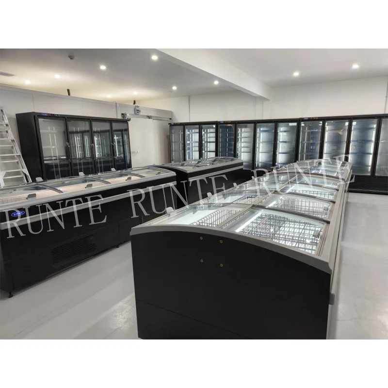 supermarket display fridge freezer refrigeration equipment display freezers & fridges