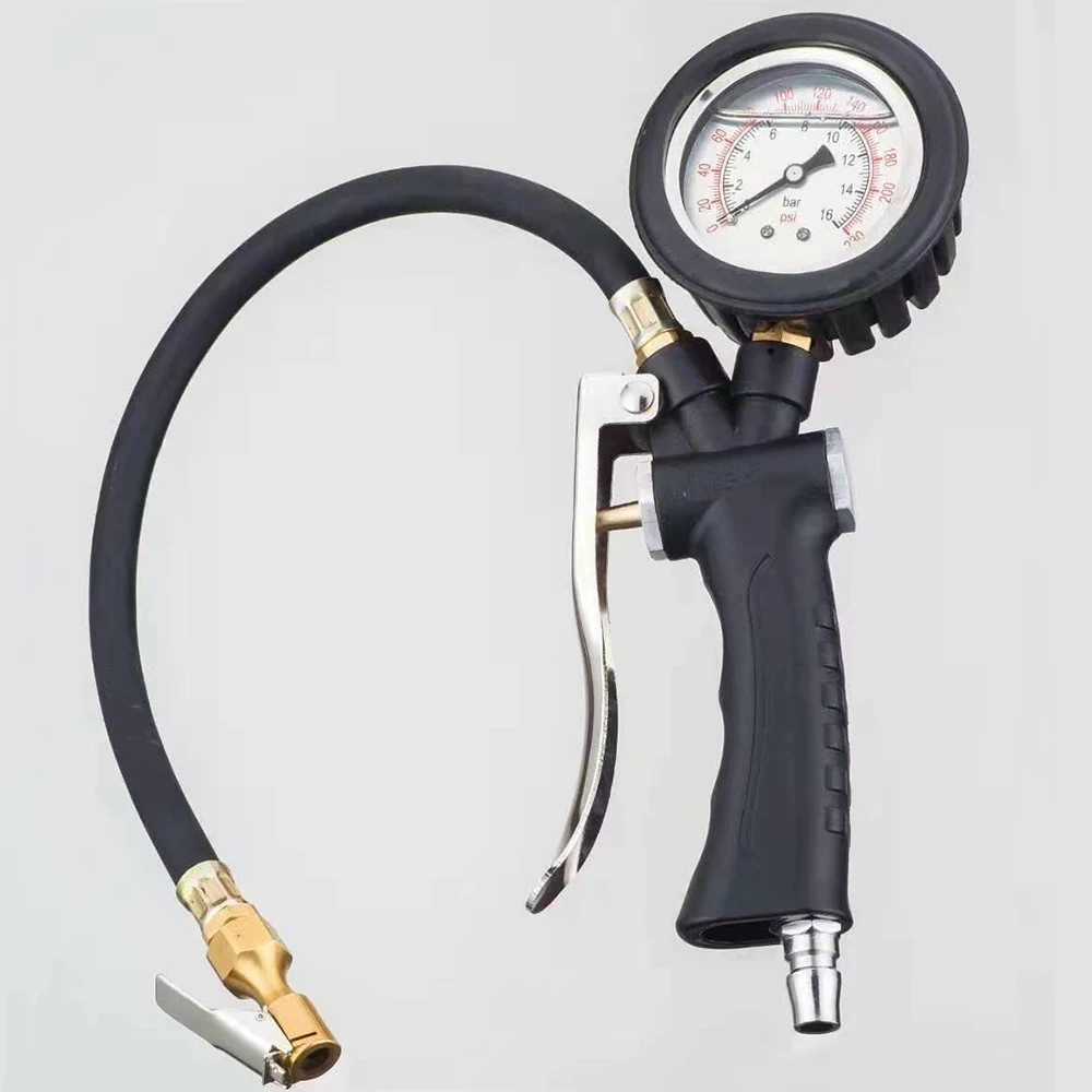 Professional Car Tyre Air Gauge with Liquid Meter