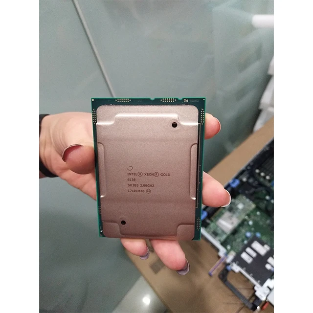 New intel xeon gold 6138 cpu processor