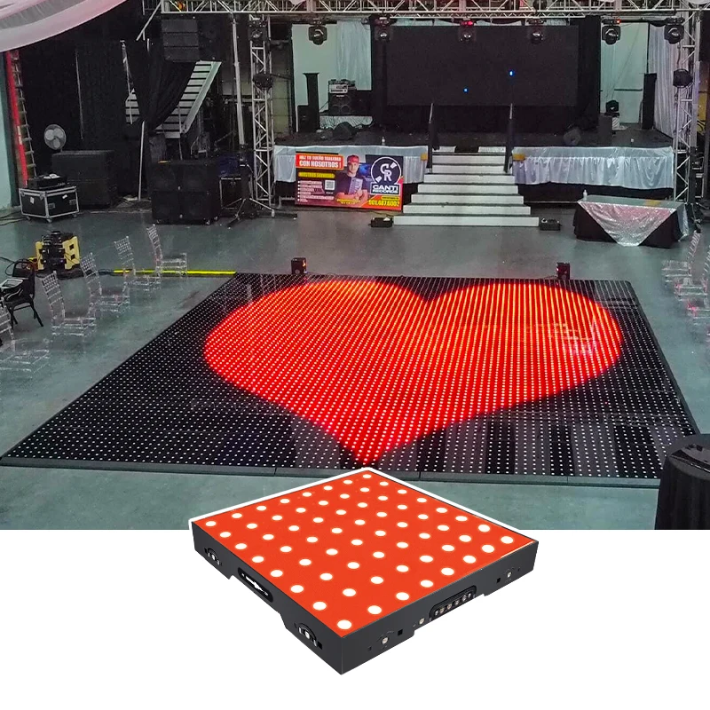 Dance floor portable light wedding party night club dance floor digital display panels led dance floor