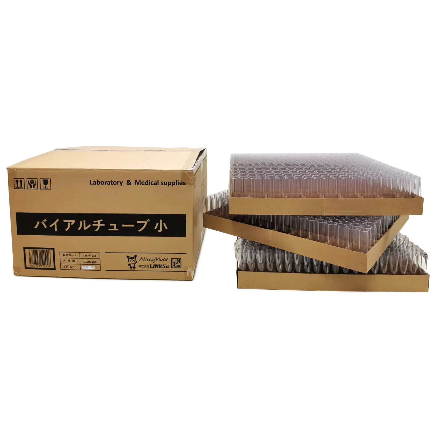 JAPAN Suitable clear tube plastic for laboratory and durable