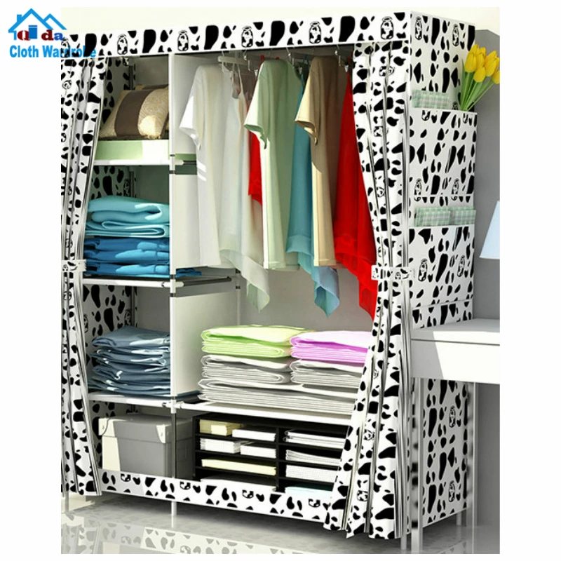 Подвесная одежда съемная Железная Ткань нетканый гардероб дизайн для