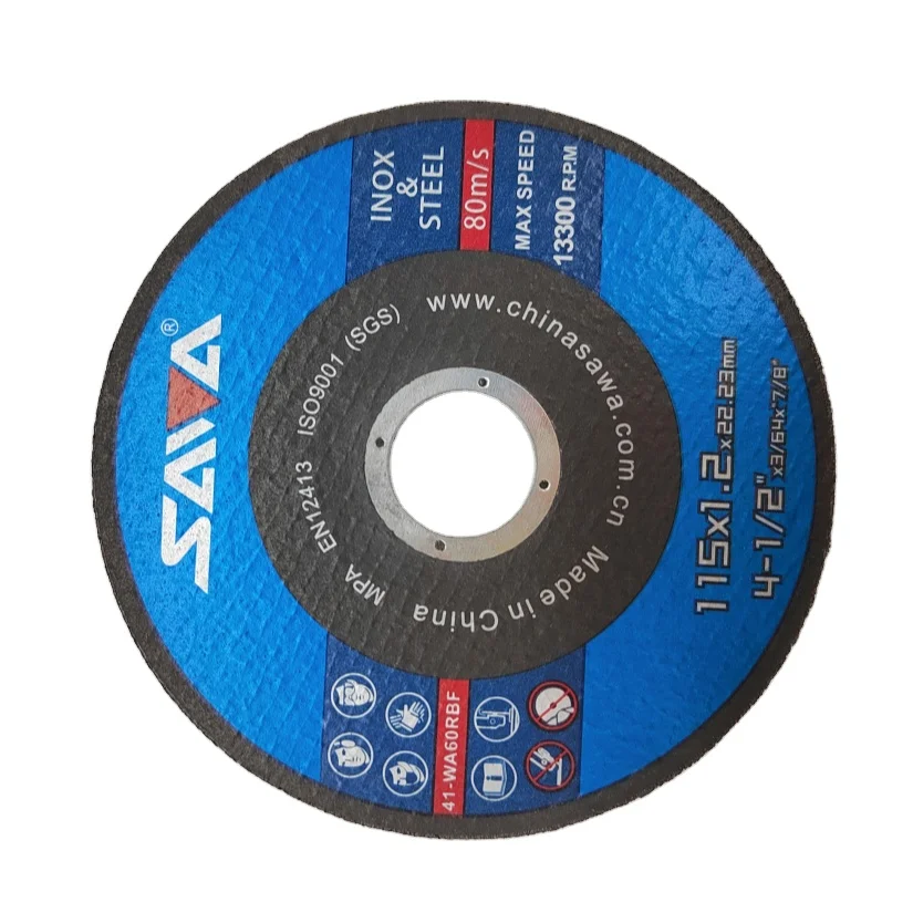 Cheep Price 4.5 inch Sharp and Durable Abrasive Tools Iron Cutting Disc for Inox and Metal